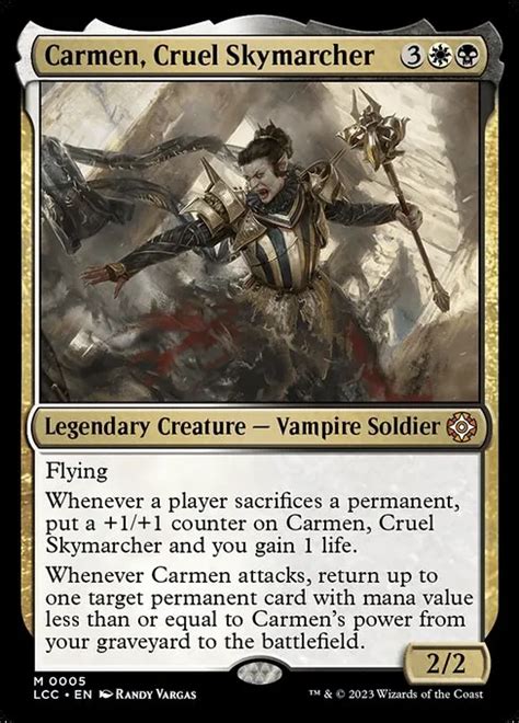 Vampires Commander Carmen Cruel Skymarcher