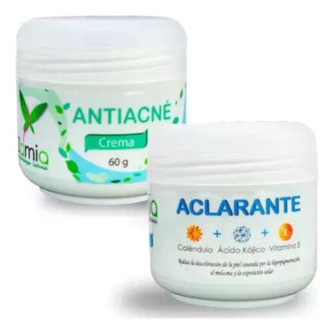 Kit Crema Aclarante Y Antiacne Zamia G MercadoLibre