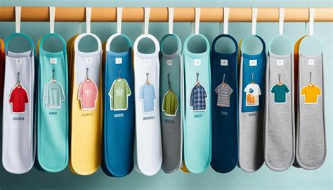 Hanging Closet Dividers Separate Sweatshirts By Color Or Season