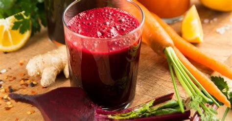 Recette De Jus De Betterave Gingembre Et Carotte Recette Recette