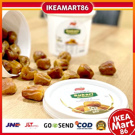 Jual Kurma Sukari Ember 850 Gram Sukari Al Qassim Shopee Indonesia