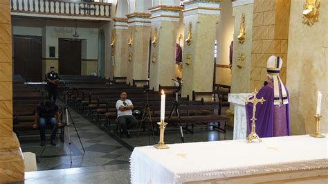 Celebrações católicas da Semana Santa na Paraíba acontecem sem fiéis