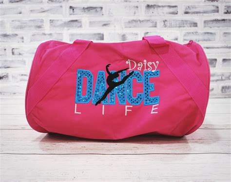 Personalized Pink Dance Bag//Competition Dance Duffle Bag | Etsy