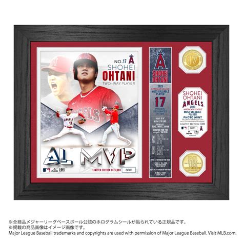 大谷翔平 2021年 Mvp 獲得記念 2コインフォトミント 郵便局 数量限定3000個 完売品 保管品 Wbc 侍ジャパン スポーツ別