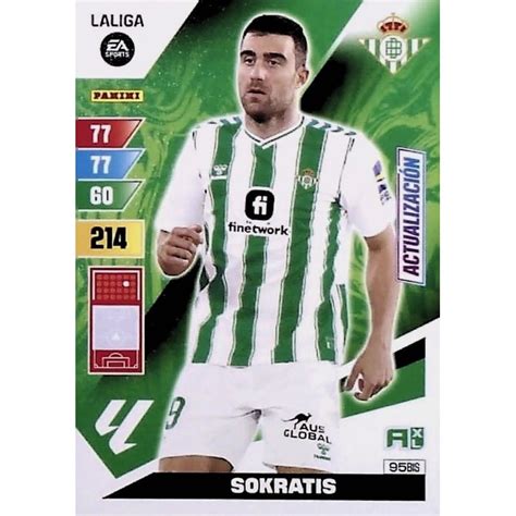 Comprar Trading Card Sokratis Actualización Betis Adrenalyn XL 2023 24