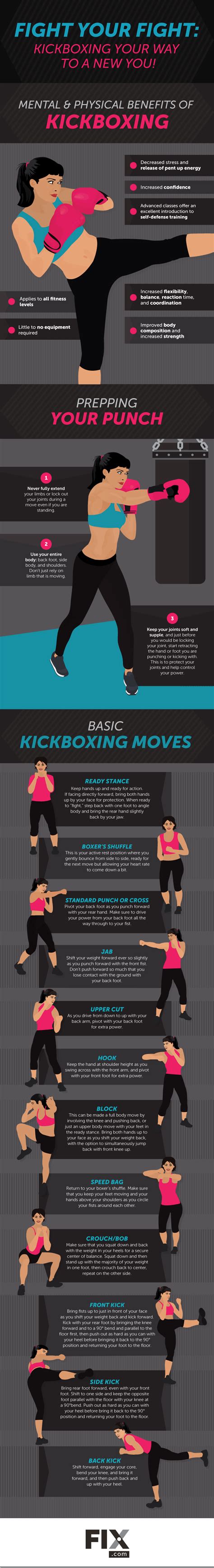 Kickboxing Style Workout Classes | Fix.com