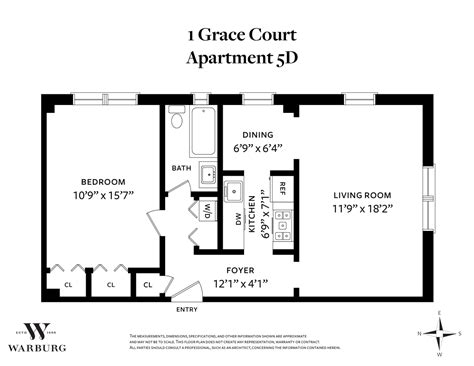 1 Grace Court 5d In Brooklyn Heights Brooklyn Streeteasy