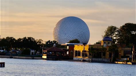 Epcot World Showcase Lagoon Summer Evening Sights Sounds In K Walt