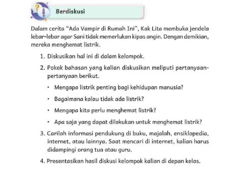 Apa Saja Yang Dapat Dilakukan Untuk Menghemat Listrik Jawaban Bahasa