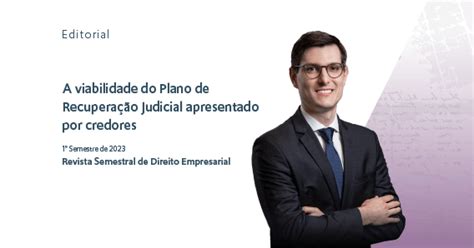 A Viabilidade Do Plano De Recupera O Judicial Apresentado Por Credores