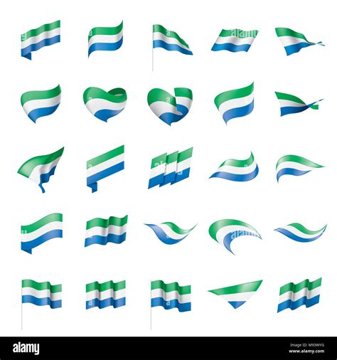 Sierra Leone flag, vector illustration Stock Vector Image & Art - Alamy