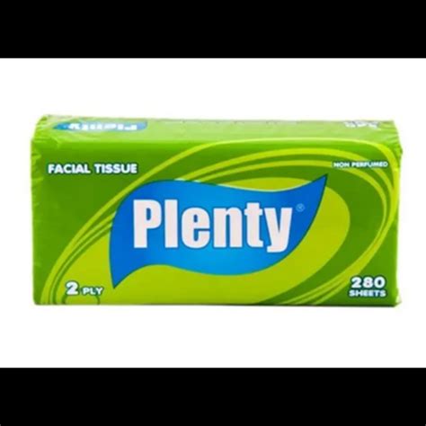 Jual Plenty Facial Tissue Premium 2 Ply 280 Sheets Per Dus Isi 40 Pack