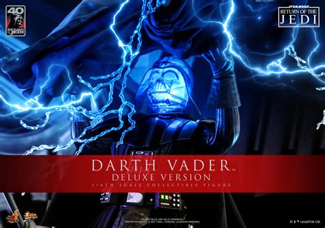 Star Wars Return Of The Jedi Darth Vader Figure By Hot Toys