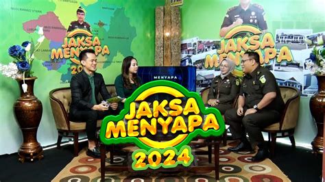 JAKSA MENYAPA 2024 DATUN PIDUM KAJARI PALEMBANG YouTube