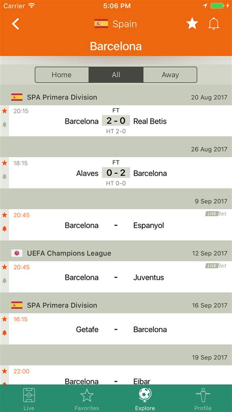 Futbol24 Soccer Livescore App Para Iphone Download