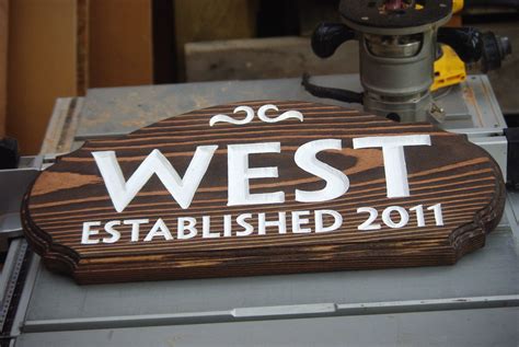 Wood Signs with Carved Letters - Custom Signs 3D Raised letters