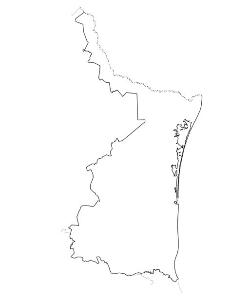 Mapa De Tamaulipas Con Municipios Para Imprimir En PDF