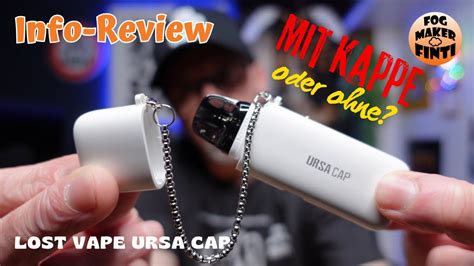 Lost Vape Ursa Cap Pod Kit Info Review Youtube