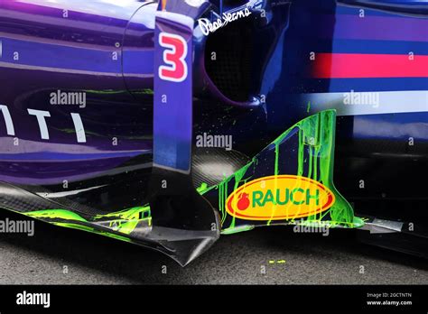 Flow Vis Paint On Red Bull Racing Rb Sidepod Hi Res Stock Photography