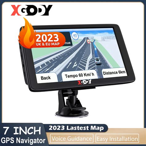 Xgody Navigation Gps Pour Voiture Et Camion Cran Tactile De Pouces