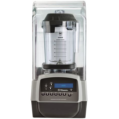 Vitamix 36021 Blending Station Advance 3 Hp Blender With Cover And 48 Oz Container 120v