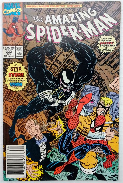 The Amazing Spider Man 333 NM 1990 Comic Books Copper Age