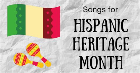 Songs for Hispanic Heritage Month in Elementary Music Class - Sunshine ...