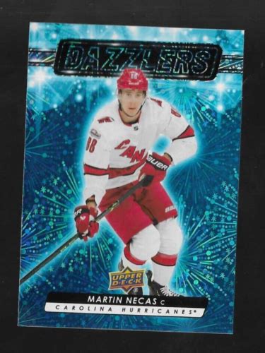 Martin Necas Upper Deck Dazzlers Blue Dz Ebay