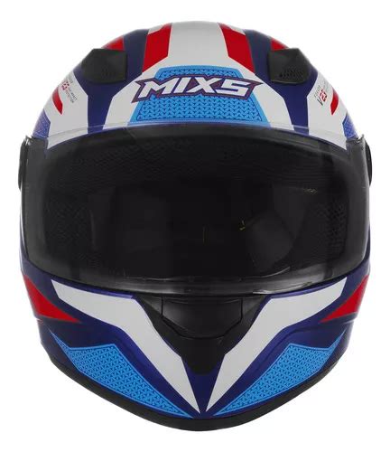 Capacete Para Moto Pro Tork Fechado Mixs Fokker V23 Fosco Cor Azul