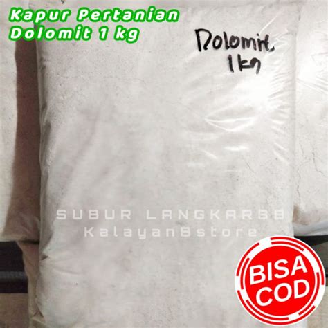 Jual KAPUR DOLOMIT SUPER 1 KG Shopee Indonesia