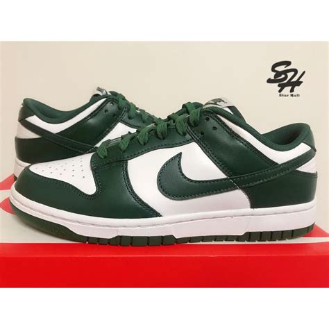 Nike Dunk Low Team Green 白綠 Dd1391 101 蝦皮購物