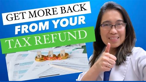 Get More Back From Your Tax Refund 5 Nurse Tips Revealed Youtube