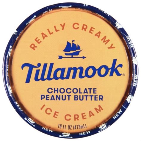 Tillamook Chocolate Peanut Butter Ice Cream Oz Kroger