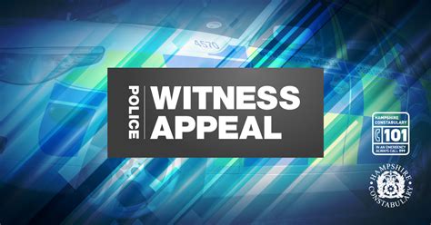 Appeal For Witnesses Following Serious Assault In Basingstoke