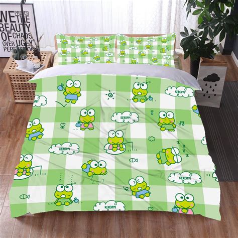 Hello Kitty Bed Set Cotton Sanrios Cute Bed Sheets Cartoon Bed Comfort