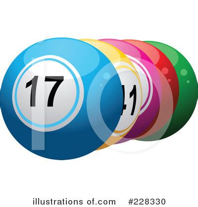 Lottery Balls Clipart #69926 - Illustration by elaineitalia