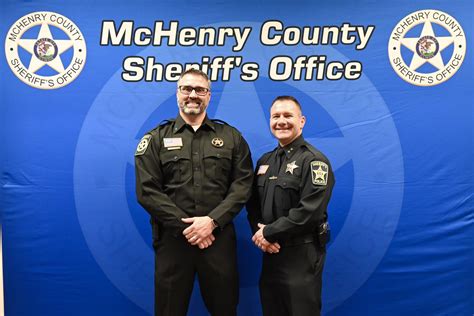 Mchenry County Sheriffs Office Welcomes New Undersheriff And Chief Of