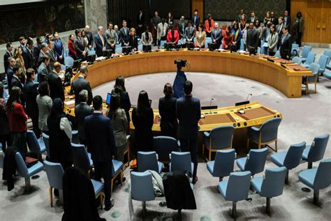 Unsc Passes Resolution On Gaza Aid As Us Abstains The Statesman