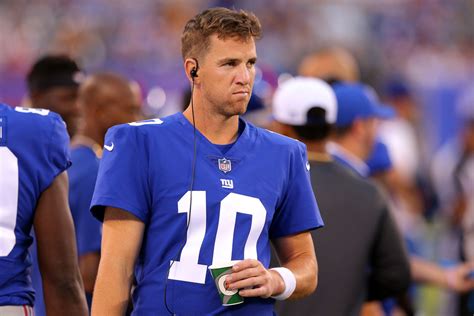 New York Giants Delegate Eli Manning to the Bench, Former Giants Not ...