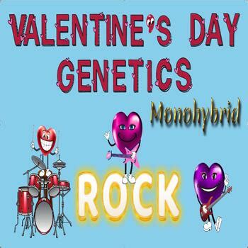 Valentine S Day ROCK Genetics Heredity Inheritance Punnett Square