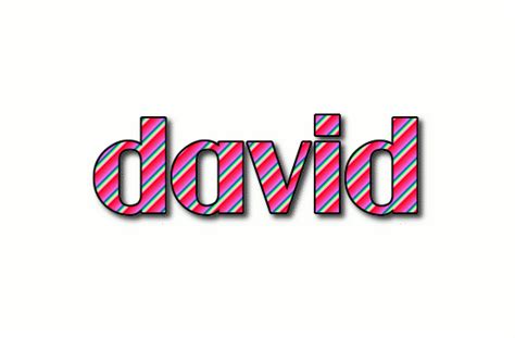 david Logo | Free Logo Design Tool from Flaming Text