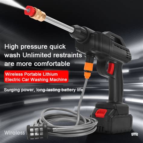 Wireless Car Washer 24V Lithium Battery Portable High Pressure Washer