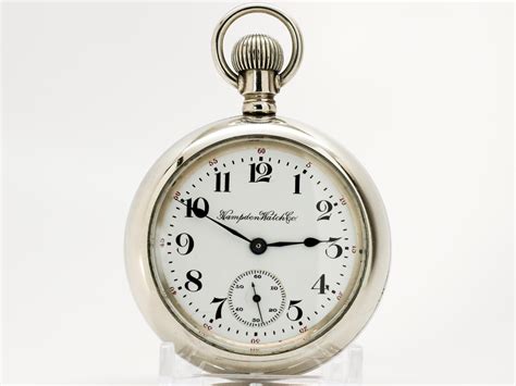 Stunning Hampden Gentleman S Pocket Watch Of The Day Housed In This