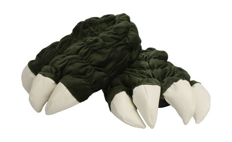 Toy Vault Godzilla Feet Plush Slippers 3879943840