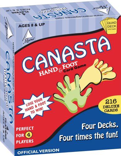 Canasta Hand And Foot Card Game $16.99