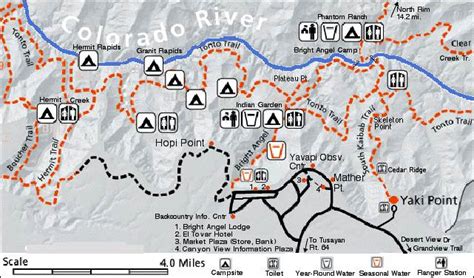 15+ Hiking grand canyon south rim map ideas in 2021 – Wallpaper