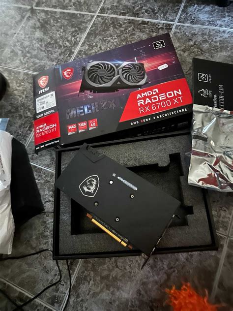 Видеокарта Msi Armor Radeon Rx 6700 Xt Mech 2x 12g Oc 12g Gddr6 гр София Зона Б 5 • Olx Bg