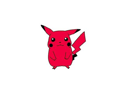 Red Pikachu By Masaaki99 On Deviantart