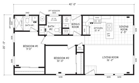 Edge 20402A Manufactured Home From Cavco West A Cavco Company