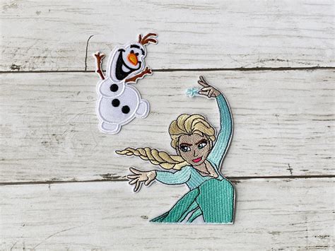 Frozen Patch Iron On Patch Disney Patch Jacket Patch Patch Etsy